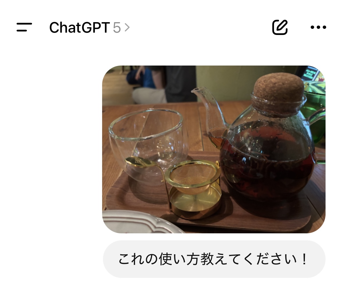 ChatGPTに使い方を聞いた画像